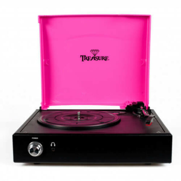 Vitrola Treasure Black Pink