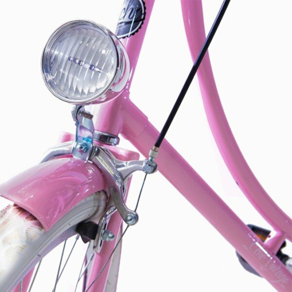 Bicicleta Vintage Vênus Rosa Feminina Echo Vintage