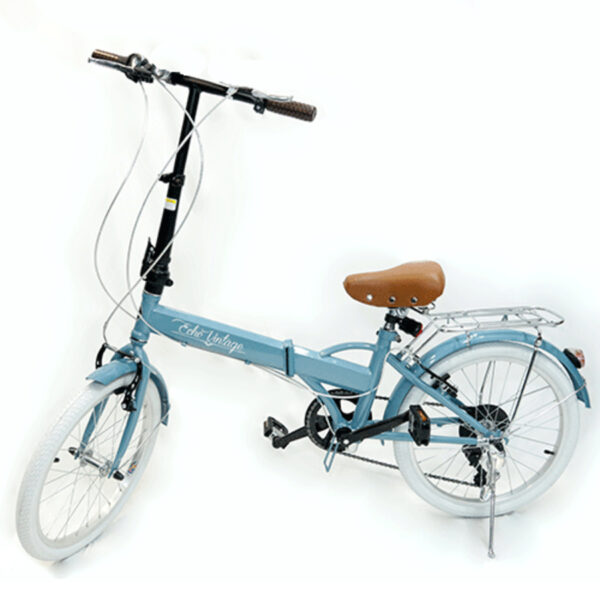 Bicicleta Dobrável Fênix Blue Echo Vintage