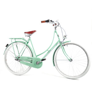 Mostruário - Bicicleta Vintage Ícaro Plus All Green - Kit marcha Nexus Shimano 3 Velocidades
