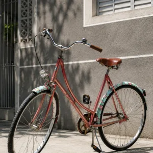 Mostruário - Bicicleta Vintage Ícaro Rosa plus - Kit Marcha Nexus Shimano 3 Velocidades